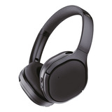 Fone De Ouvido Over ear Sem Fio Bluetooth Wb Siren Pro Anc Cor Preto Cor Da Luz Azul