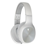 Fone De Ouvido Over ear Sem Fio Edifier W800bt Plus Branco Com Luz Led