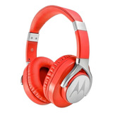 Fone De Ouvido Over ear Sem Fio Motorola Pulse Max Sh004 Vermelho