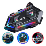 Fone De Ouvido Para Capacete Intercomunicador Moto Bluetooth