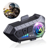 Fone De Ouvido Para Capacete Moto Bluetooth À Prova De Água