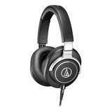 Fone De Ouvido Profissional Audio Technica Ath M70x Com Nota Cor Preto Luz Preto