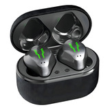 Fone De Ouvido S Fio Bluetooth Gamer Altomex Baixa Latência Cor Cinza Cor Da Luz Verde