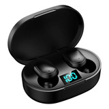 Fone De Ouvido Sem Fio Tws Bluetooth 5 0 Preto