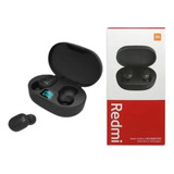 Fone De Ouvido Sem Fio Xiaomi Redmi Airdots 2 Cor Preto Com Visor