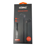 Fone De Ouvido Sem Ruído Lelong Le 0201 Cor Preto