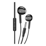 Fone Ear Phone Com Fio E Microfone Computador Celular P3 5