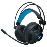 Fone Gamer Fortrek Headset H2 Pro Over Led Azul Preto
