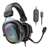 Fone Headset Fifine Ampligame H6 Rgb 7 1 Surround Gamer