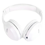 Fone Headset Go Tune Branco Com Microfone Cabo 1 2m Plug P2