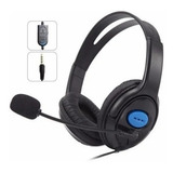 Fone Headset Microfone Ps 4 Jogos Online Games Envio Hoje