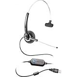 Fone Headset Stile Compact Voip Slim  Felitron  01131 3  Preto