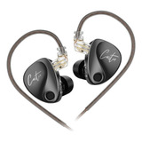 Fone Kz Castor Harman Improved Bass Sem Mic Retorno De Palco Cor Gray