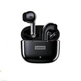 Fone LP40 Pro Thinkplus Original Fone De Ouvido Sem Fio Bluetooth TWS Baixa Latência Em Jogos True Wireless Sport Bluetooth Headset 5 0 Touch Microfone Embutido Controle Touch Bateria Preto 