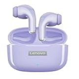 Fone LP40 Pro Thinkplus Original Fone De Ouvido Sem Fio Bluetooth TWS Baixa Latência Em Jogos True Wireless Sport Bluetooth Headset 5 0 Touch Microfone Embutido Controle Touch Bateria Roxo 