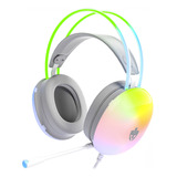 Fone Ouvido Headset Gamer Microfone Led Rainbow Pc Ps4 Xbox
