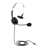 Fone Para Telemarketing Intelbras Headset Tiara Chs40 Rj9