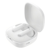 Fone Qcy Ht05 Melobuds Bluetooth 5.2 Com Cancelamento Anc Cor Branco