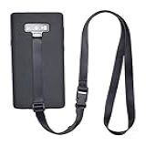 Foneleash Cordão De Telefone 3 Em 1 Para Pescoço E Alça De Mão PRETO 