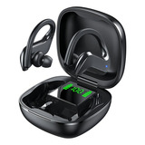 Fones De Ouvido Md03 Bt5 0 Sem Fio Gancho De Orelha Cor Preto Bufloik