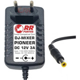 Fonte 12v Pra Mixer Pioneer Dj Djm s3 Djms3 2 Canais Serato