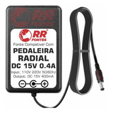 Fonte 15v Para Pedal Radial Tonebone