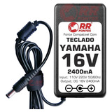 Fonte 16v Para Teclado Piano Yamaha Pa300 Psr s650 Psr s710