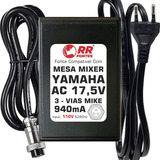 Fonte 17 5v 110v Para Mesa Yamaha Pa 20 Mixer Mg124cx Mg124c