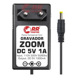 Fonte 5v Para Gravador Zoom Ad 14 Ar 96 Ar 48 H4n Pro R16