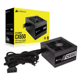 Fonte 650w Corsair Cx650 Atx 80 Plus Bronze Pfc Ativo