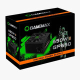 Fonte 650w Gamemax Gp650 80 Plus