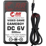 Fonte 6v 300ma Para Gameboy Video Game Boy Color 3v Nacional