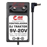 Fonte 9v 20v Para Dj Mixer Traktor Kontrol S5 S8 D2 S4 S2 Z1
