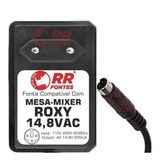 Fonte Ac 14 8v Para Mesa Mixer Efeitos Roxy Renyx 1202 Fx