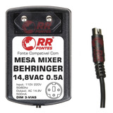 Fonte Ac 14 8v Para Mixer Behringer Xenyx 1202fx 1202 fx Mx6