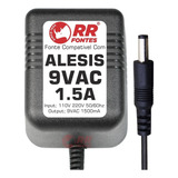 Fonte Ac 9v 1 5a Bateria Eletrônica Alesis Dm10 Mkii Stúdio