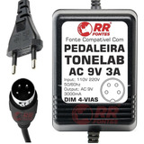 Fonte Ac 9v 3a Para Pedaleira