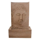 Fonte Água Cascata Buda Jardim Decorativa Iluminada Led
