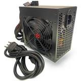 Fonte Alimentação 650w Cpu Computador 110v 240v Atx 50 60hz Cor Preto 110v 240v