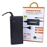 Fonte Alimentação DC 10A 12V 120W Adaptador Eletrônica AC 110-220V Bivolt