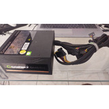 Fonte Alimentacao Preta 650w Gamemax Gp650 80