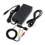 Fonte Alimentação Ps2 Slim Playstation 2 Bivolt Cabo Av