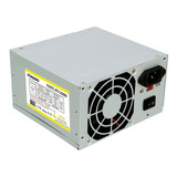 Fonte Atx 200w Reais 20 4p Super Silenciosa Para Pc Bivolt Cor Cinza 110v 220vac