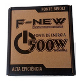 Fonte Atx 500w Nominal F new
