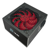 Fonte Atx 500w Real Silenciosa Pc Bivolt Cabo De Força