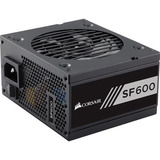 Fonte Atx 600w Corsair Full Modular 80 Plus Gold Sf600 Cor Preto 110v/220v