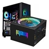 Fonte ATX 750W 80 PLUS Bronze PFC Ativo Bivolt Revenger RGB Preta Knup Plus KP MAX03RGB