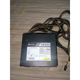 Fonte Atx Corsair 500w Reais 80 Plus Pfc Ativo
