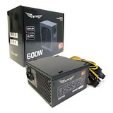Fonte Atx Tronos 600w Real 24 Pinos