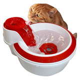 Fonte Bebedouro Cães Gatos C Filtro Fonte De Água 2l Petlon